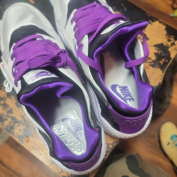 *SOLD Do not purchase!!Nike Air Huarache 91 "Purple Punch" mens size 12 - Picture 5 of 6